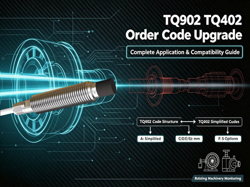 مقایسه TQ902 و TQ402: تغییرات کد سفارش، راهنمای جایگزینی و کاربرد برای حسگرهای مجاورتی