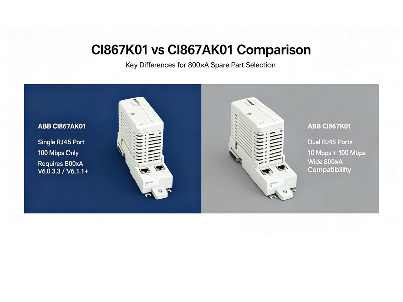 مقایسه CI867K01 و CI867AK01